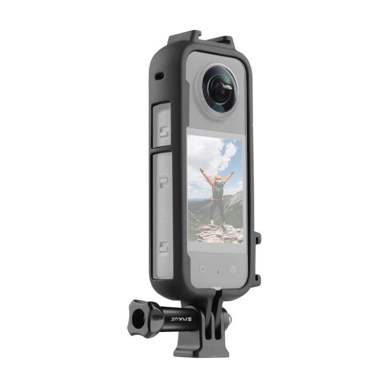 

New Product Factory Supplier For Insta360 X3 Pc Plastic Protective Frame Pc Plastic Protective Frame With Adapter