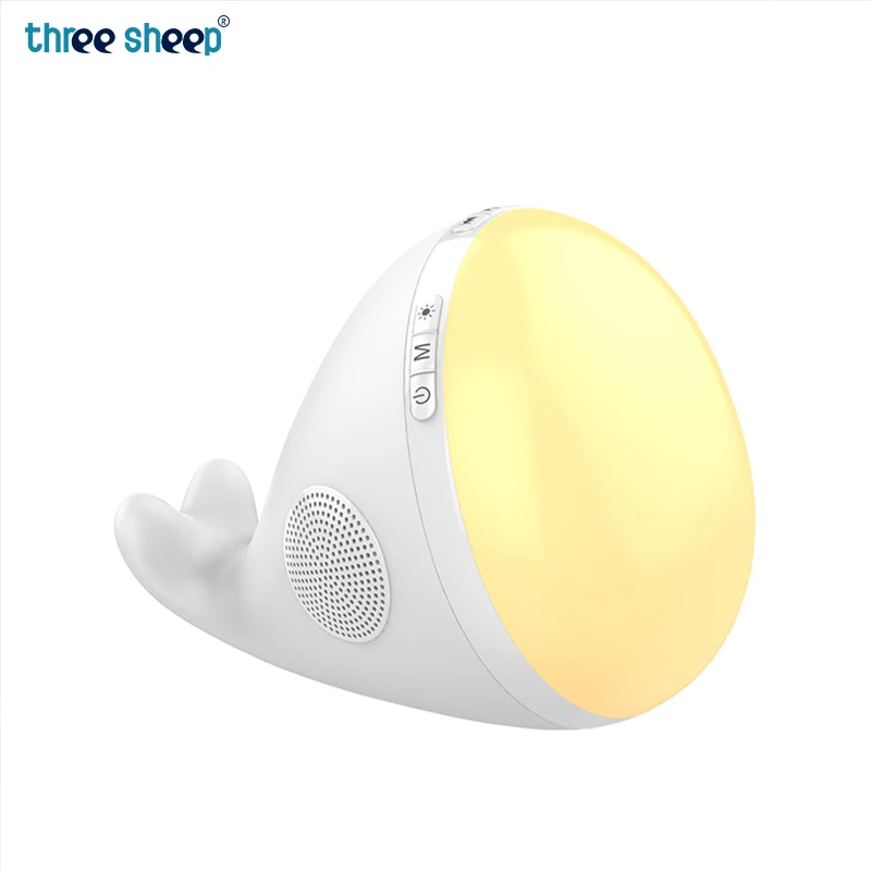 

Factory Price Baby Sleep Toy Sound Machine With 7 Colors Night Light, White