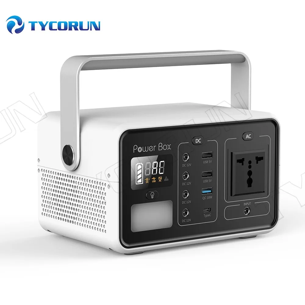 

Tycorun home 110v 220v Camping Solar Generator mini power station 200w portable power station