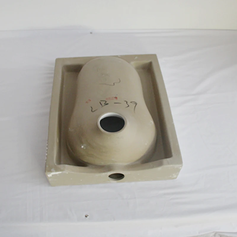 
Hotel White High temperature Glazed Ceramics Squat Pan Toilet Bathroom Accessories 