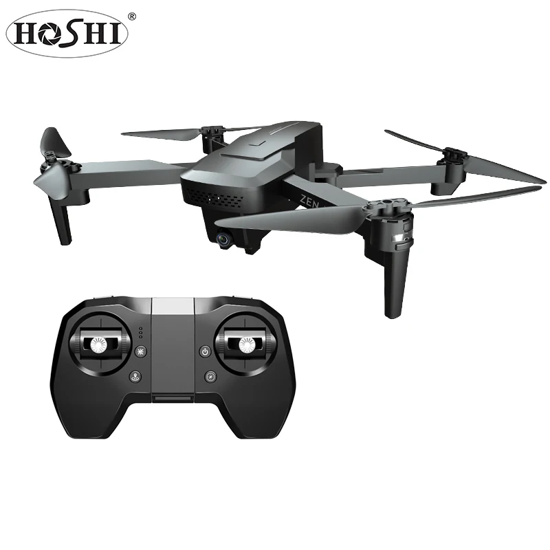 

HOSHI VISUO XS818 ZEN Visuo K1 Mini Drone BLACK Dual GPS WIFI FPV With 4K HD Electronic Anti-shake Camera Optical Flow, White / black