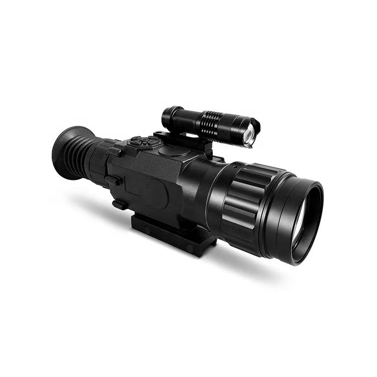 

Hog Hunting Air Gun Hunting Weapons Archery Bow Infrared Scope Riflescope Tactical Hunting Sniper 3-9X Magnification, Black