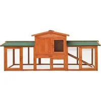 

Wholesale Animal Cages Outdoor Wooden large Chicken Coop Hen House