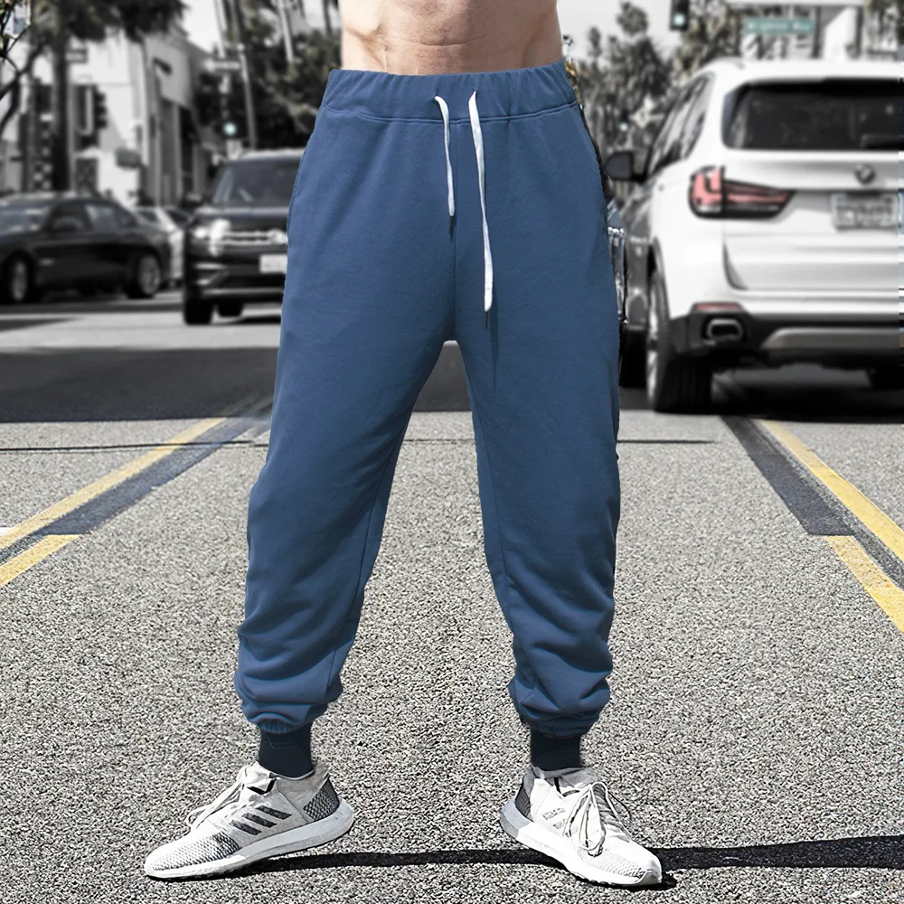 

Heavy launch of muscle brothers autumn and winter jogging sports casual pants men sweatpants sports pants men