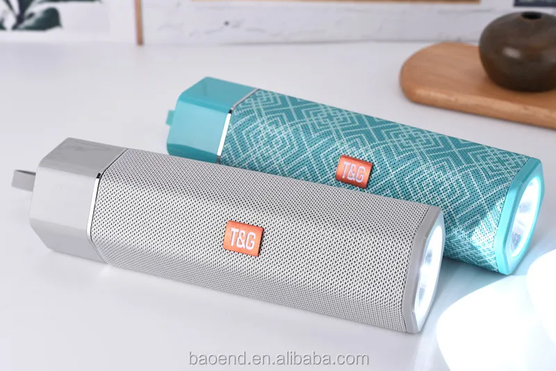 new TG603 sound bar with subwoofer wireless outdoor fabric portable bluetooth speaker with led flashlight,audio loudspeaker box - ANKUX.COM