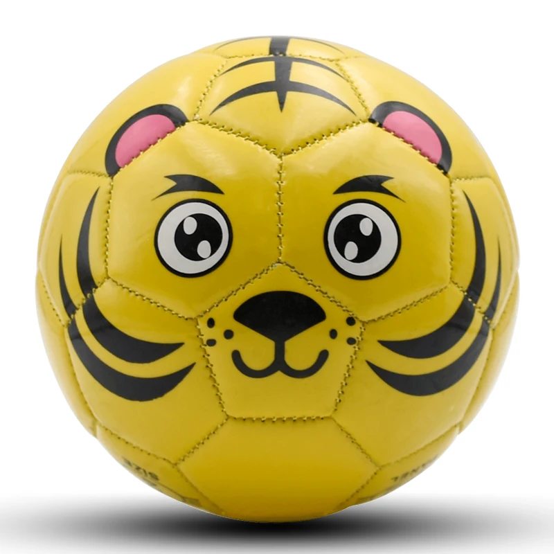 

Cute small kids football size 2 customized logo soccer ball for children play, Customized colors