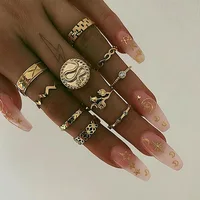 

Fashion gold snake ring set for women Wholesale N910148