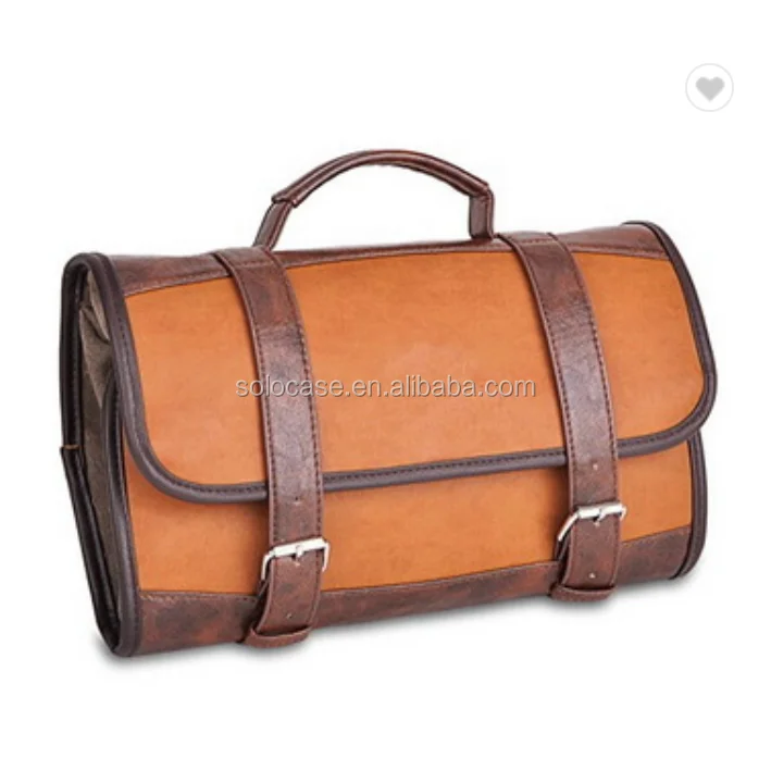 Canvas Rolled for Toiletry Bag