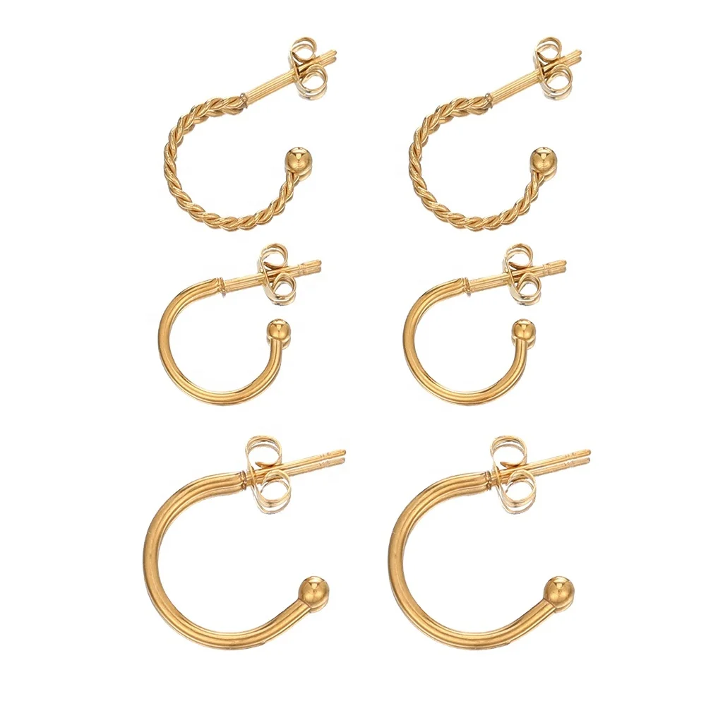 

Ear Wire Earring Hooks Connector DIY Jewelry Making Accessories Crafts Dangle Hoop Earrings Components Stainless Steel 10pcs