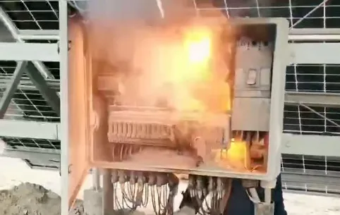 Hybrid Inverter Failure and Fire Hazard