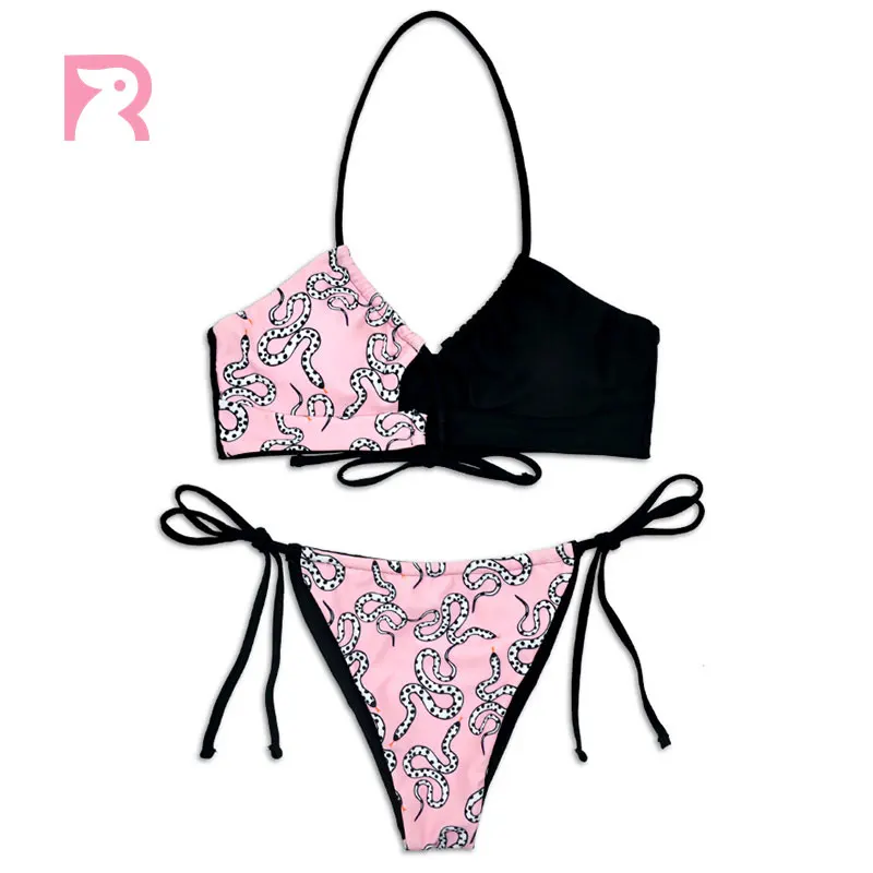 

Wholesale Custom Logo Brazilian Strappy Sexy Bikini Swimwear Clothing For Women
