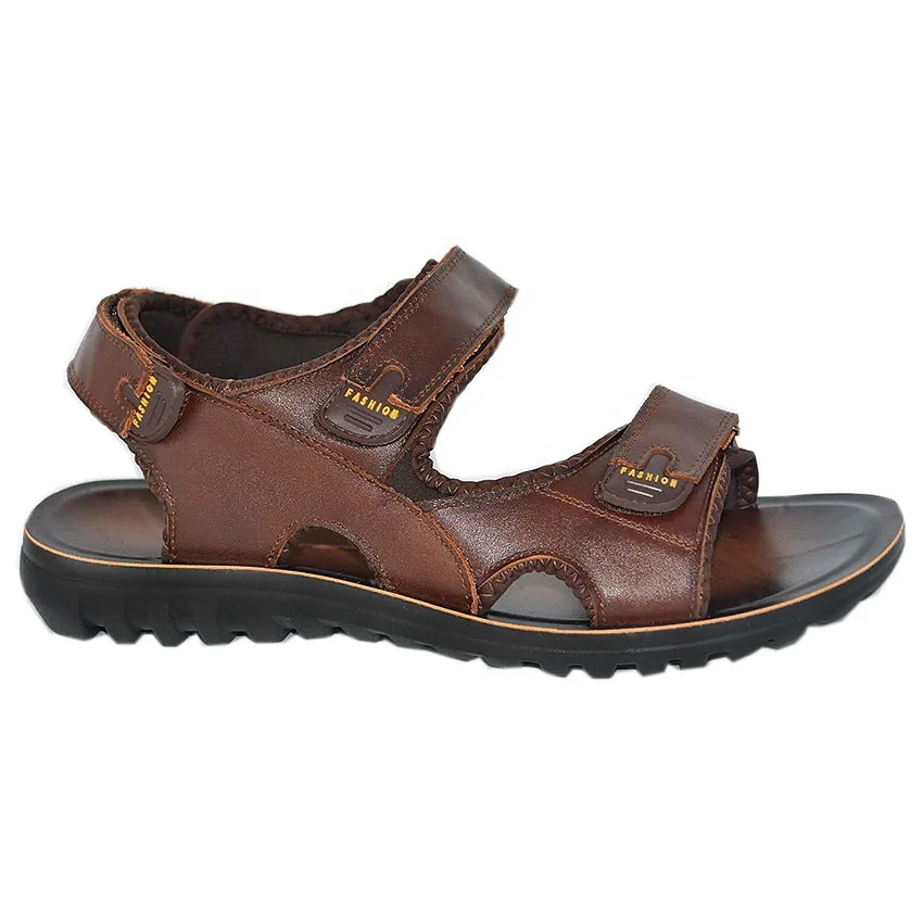 

2021 Wholesale Good Quality Top Grade Slippers Men'S Closed Toe Sandals, Broww