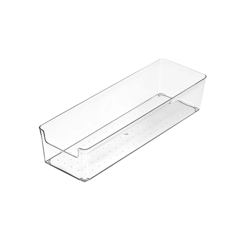 

Clear all transparent box set kitchen plastic drawer storage
