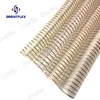 flexible with rigid pvc helix/ pu air duct hose