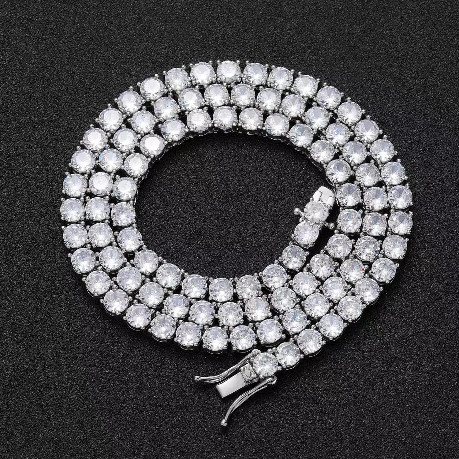 Wholesale Trendy Tennis Chain Necklace Iced Chain