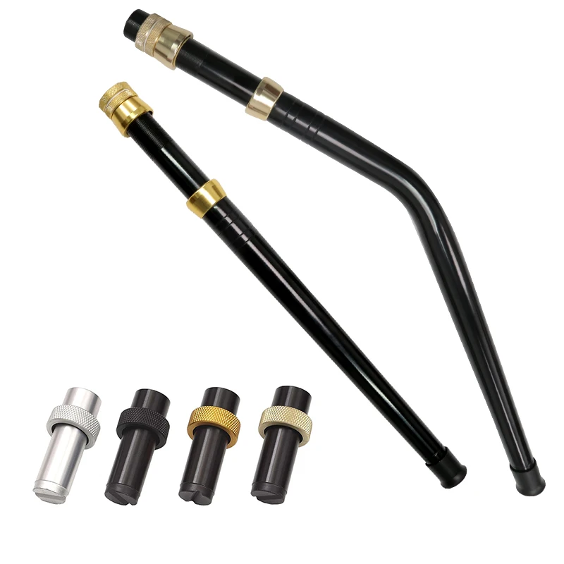 Aluminum Bent Handle for Trolling Sea Fishing Rod Size 4# Curved and Straight Butt Building Big Game Fishing Rod Butt