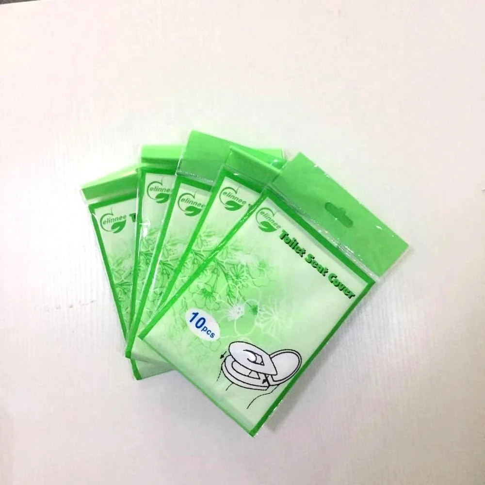 Portable Disposable Biodegradable Paper Toilet Seat Covers Flushable for Travel and Camping for Bathrooms