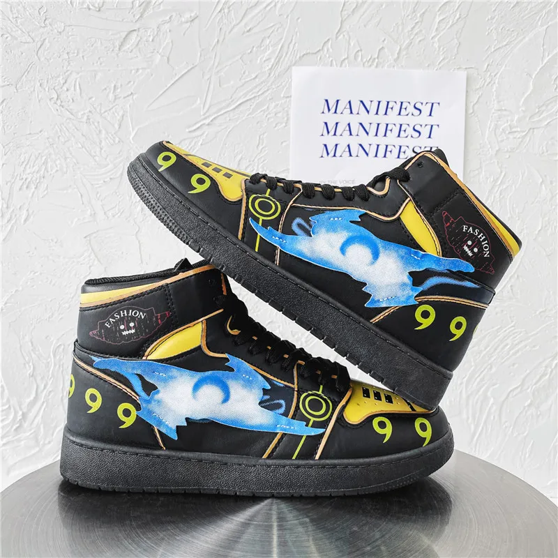 

Naruto Shoes Anime Style Funny Tennis Basketball Sneaker Men's Casual Shoes Fashion Sneakers