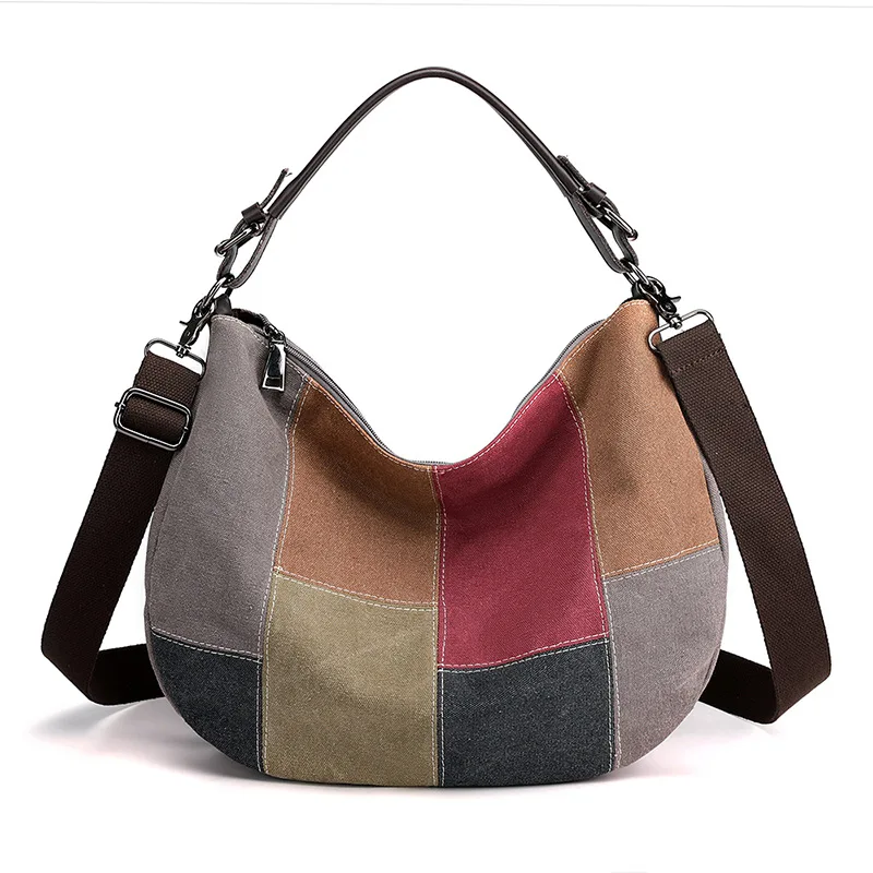 

Newest Design Patchwork Color Casual Fashion All Match Women's Shoulder Bags Purses and Handbags Luxury Handbags For Women, Picture