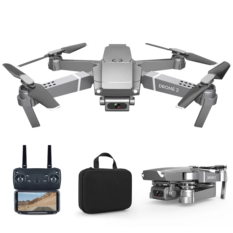 

WiFi connection voice control Drone with 4K HD Camera Altitude holding Gesture photo/video E68 pro rc drone