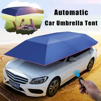 Semi Automatic Car Umbrella With Remote Control Water Proof Sun Shade ...