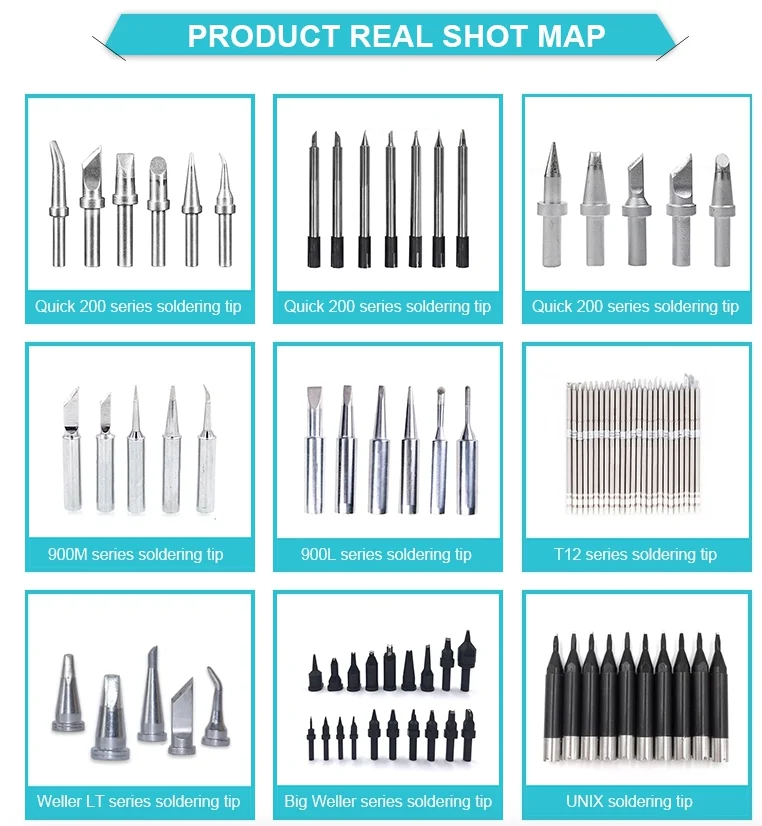 T12 Series hakko replacement T12-C4 Soldering Iron Tips