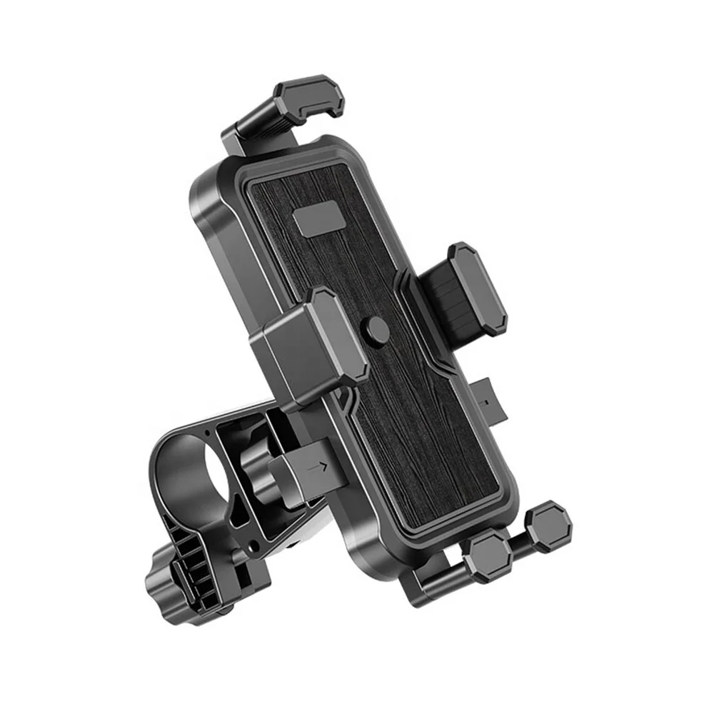

New 360 Degree Rotation Adjustable Motorcycle Phone Mount Rear View Mirror Phone Holder Bracket Bicycle Mobile Phone Holder