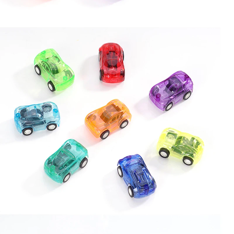 

Children's 5X3cm Independent Packaging Gift Toy Candy-coloured Mini-Return Car