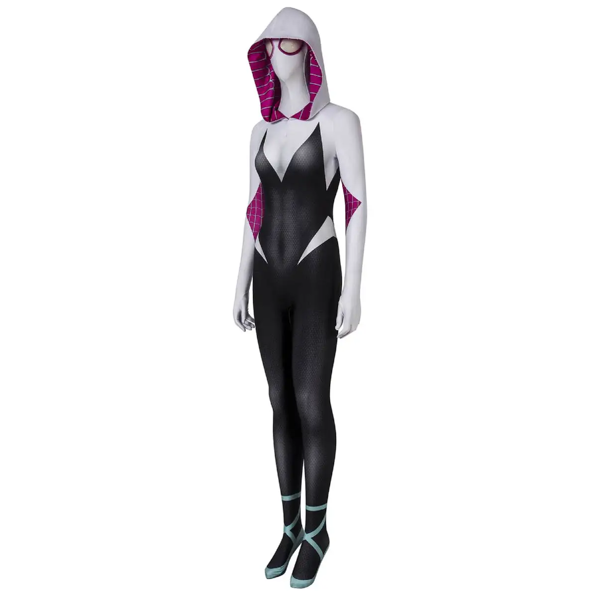 

Spider-Man: Into the Spider-Verse Gwen Stacy Cosplay Costume Adult Women Cosplay J19009CA, Photo