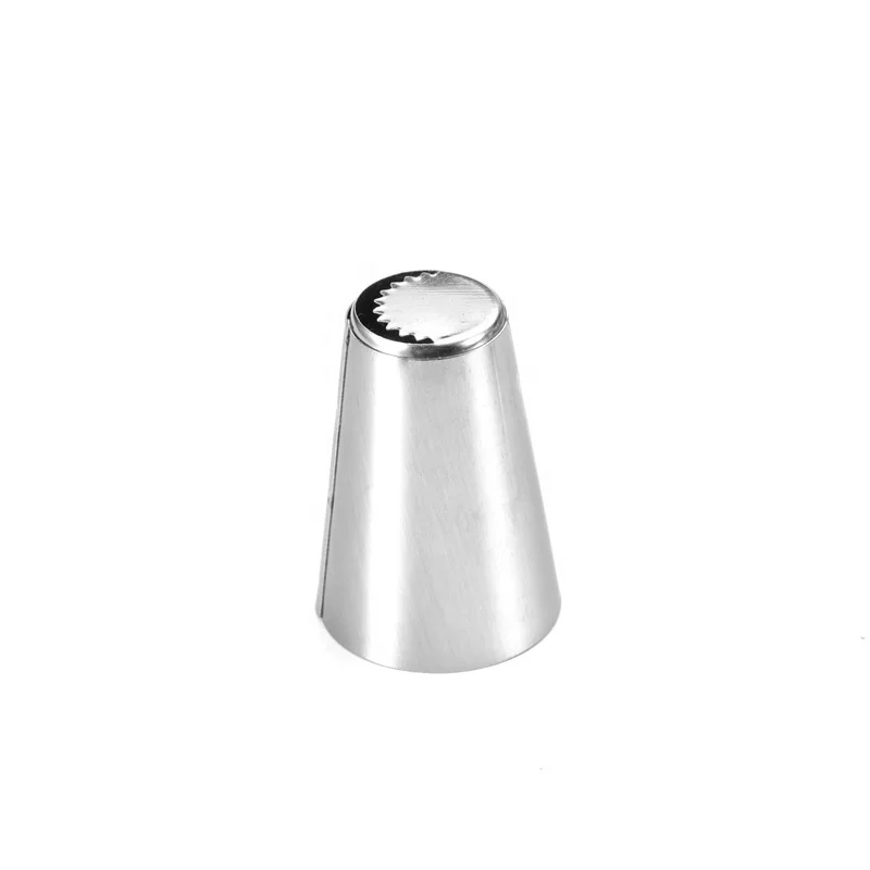 

New fashion silicone making cake Russian large decorating mouth, Silver