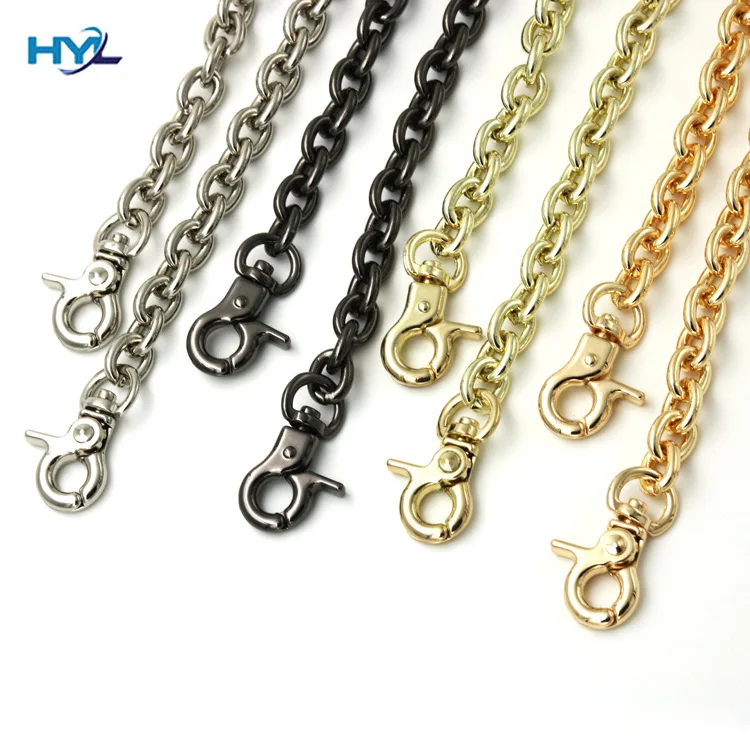 

Kesoil-2 Bag Parts Accessories Iron Metal Bag Chain Gold Gunblack Handbag Chain For Women Crossbody Purse Shoulder Chain Strap