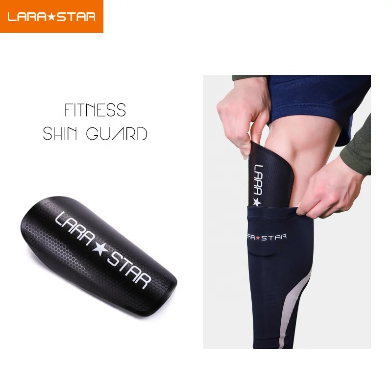 

custom football soccer protection professional leg shin protector eva shin guard for soccer football sport training, Black