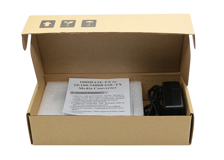 FTTH 10/100/1000M WDM Gigabit Ethernet Fiber Optic Media Converter