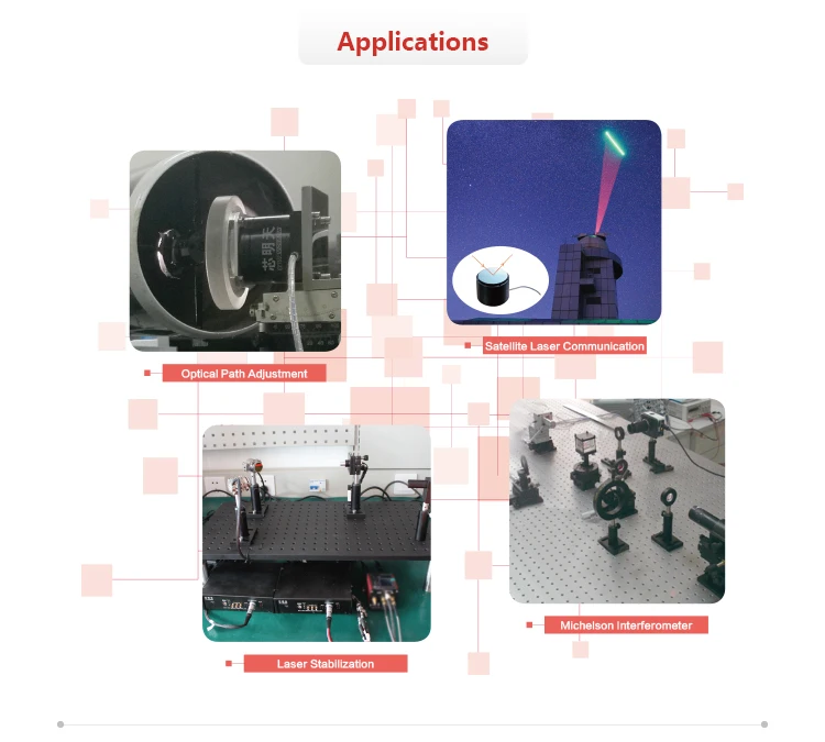 Piezo Tilt Deflection Mirror Palform Piezo Nano And Micro Technology