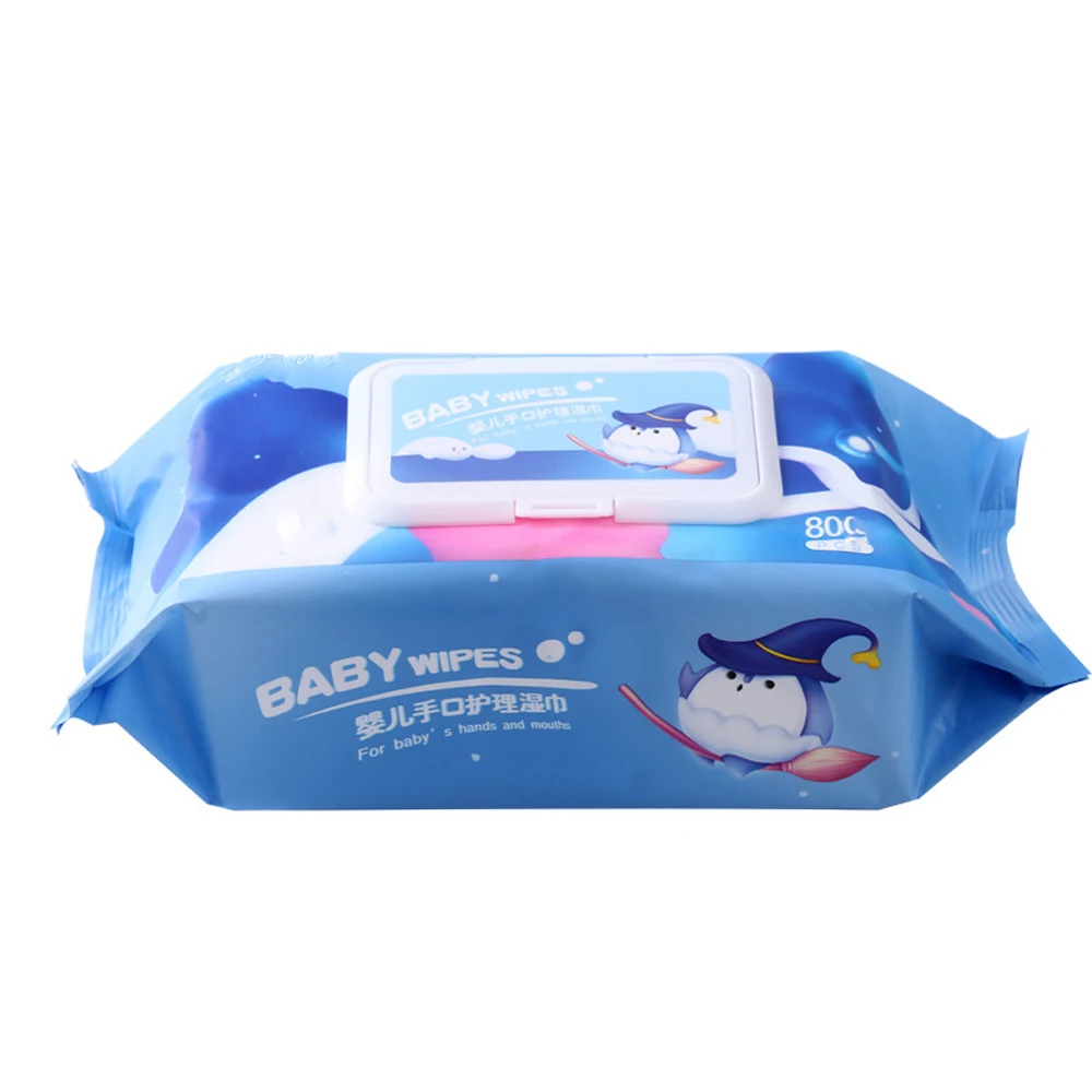 

Private logo baby tender spunlace non-woven wisposable eco friendly organic water comfort wet wipes, Blue