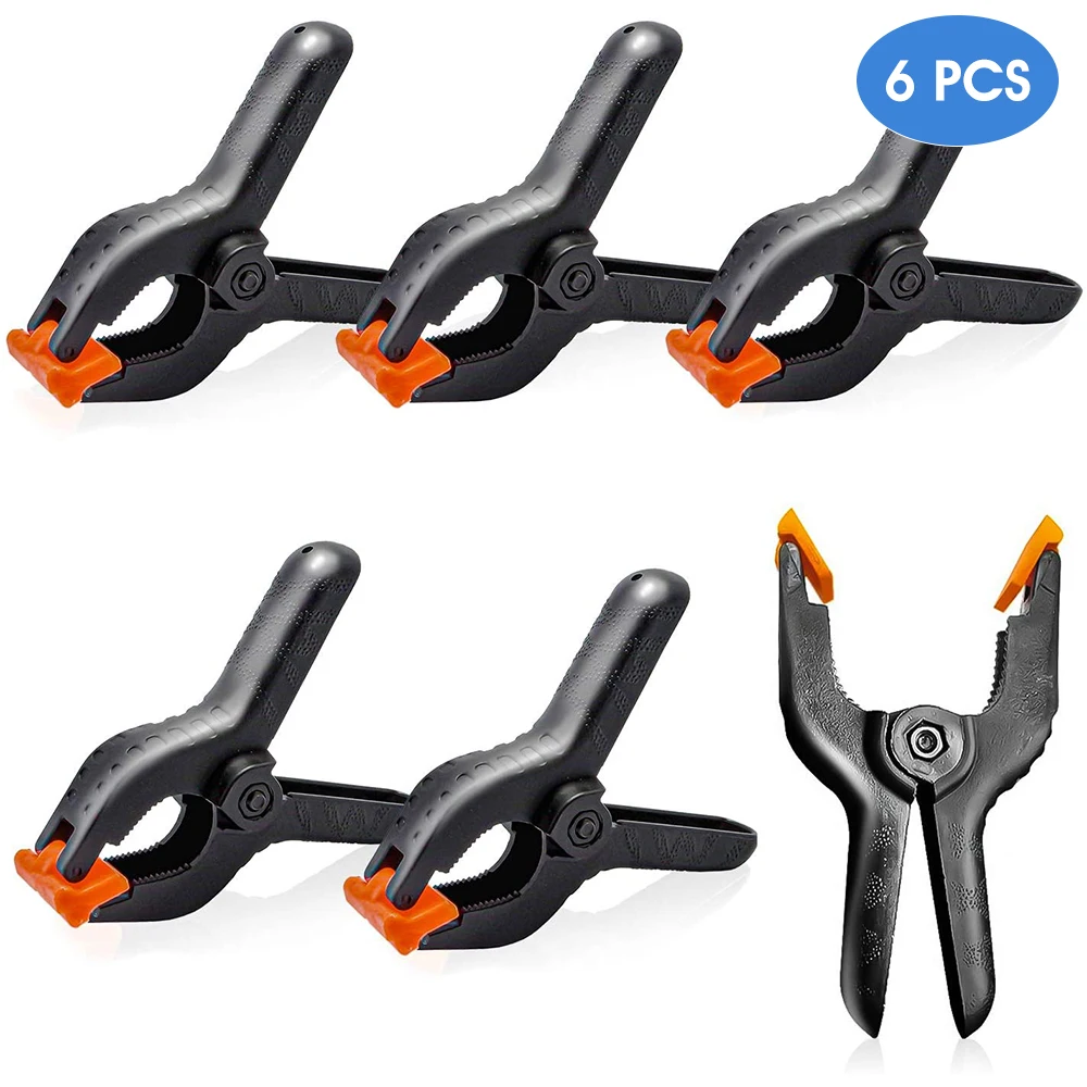 

6Pcs Photography Clips Background Stand Clamps For Photo Studio Light Photography