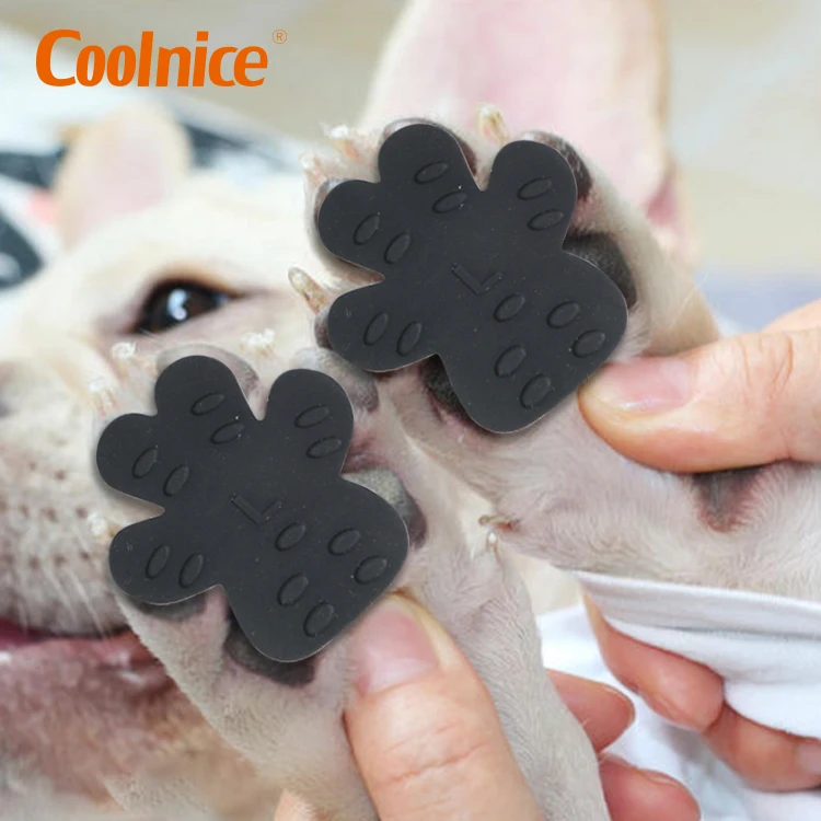 

Silicone Anti-Slip outdoor Walking Self Adhesive Shoes Protector Pet Paw Pads For Dogs