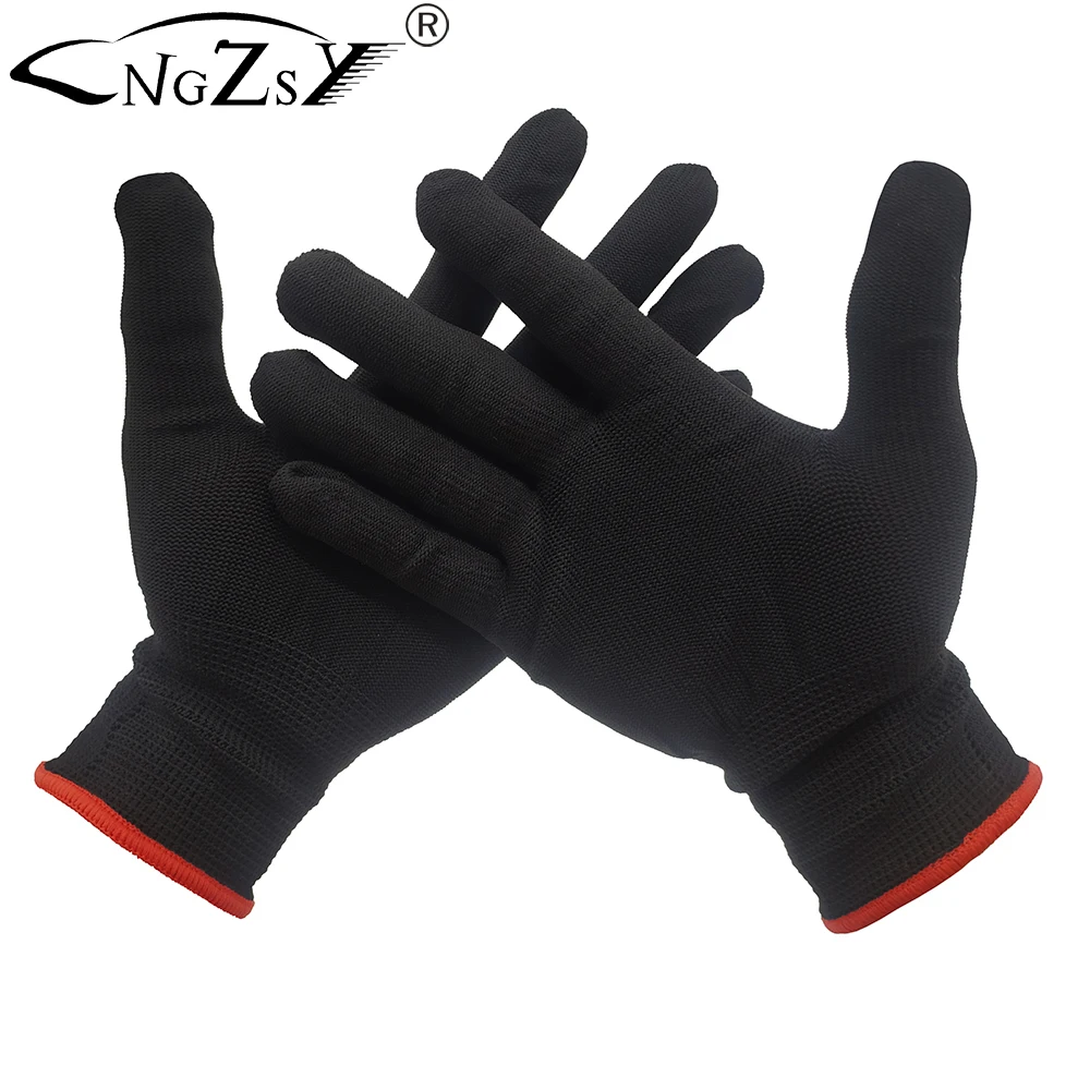 

Vinyl Car Wrap Sticker Film Install Gloves Auto Nylon Tinting Work Gloves D08B Anti-static Window Tint Carbon Fiber Grey CN;GUA