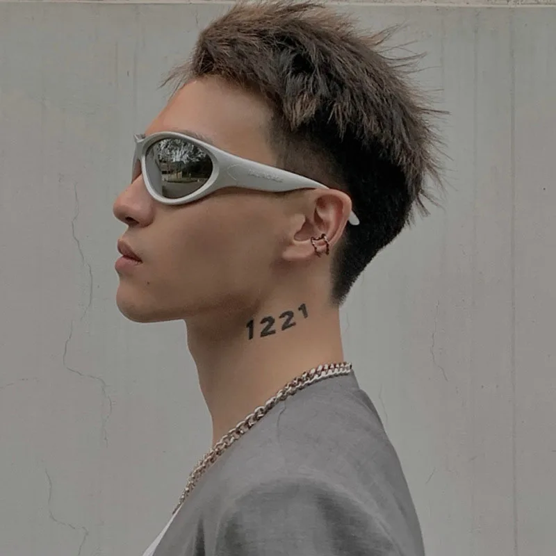 

2022 New Full Frame Sports Outdoor Bicycle Driving Running Sunglasses Men Colorful Sun Glasses
