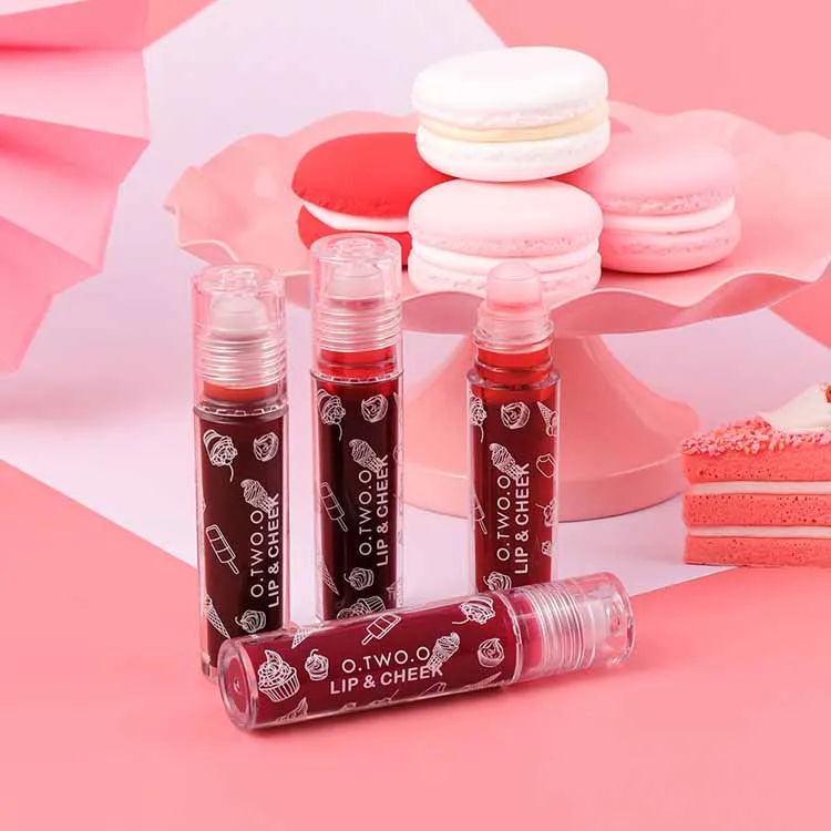

High Quality long lasting non-fading non-stick bottle dye lip liquid matte lip gloss