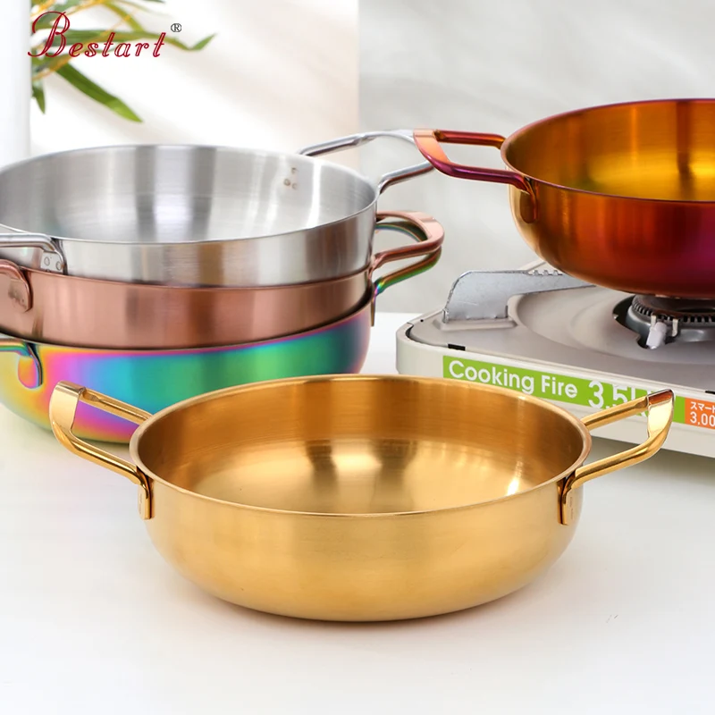 

kitchen stainless steel binaural saucepan camping seafood cooking pot cookware set, Silver,gold,rose gold,rainbow