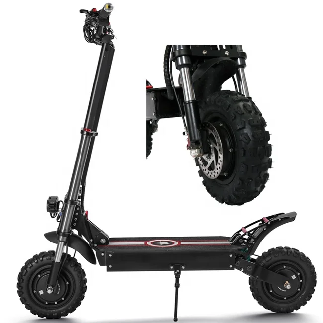 2021 COOLFLY 11inch off road tires 60V 2400W 3000W 3600W delivery electric scooter flj langfeite t8 with hydraulics brakes