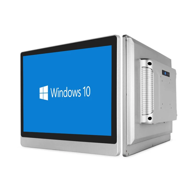 

Aluminum alloy casing 15inch Industrial grade LCD monitor with VGA+DVI+Audio interface, Silvery