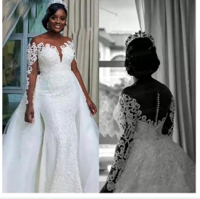 New Fashion Africa Vestido De Noiva 
