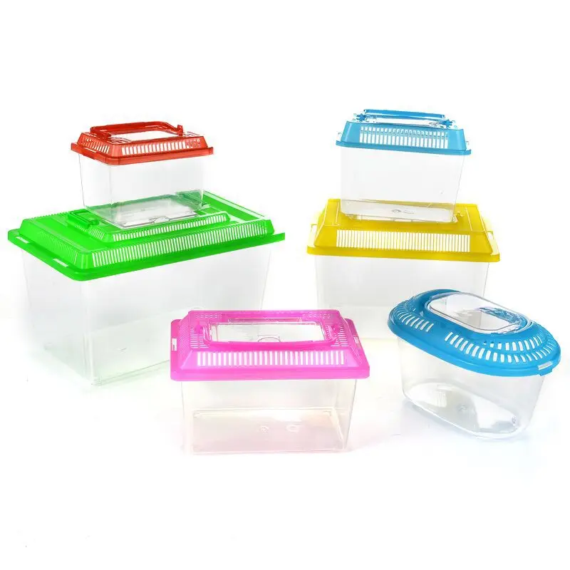 

Large Medium Small Portable Transparent Plastic Turtles Tank Turtle Tank Turtle Tank Kit, Many colors