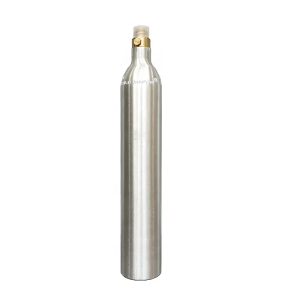 0.6l 425g Co2 Gas Mini Food Grade Co2 Cylinder Aluminum Carbon Dioxide
