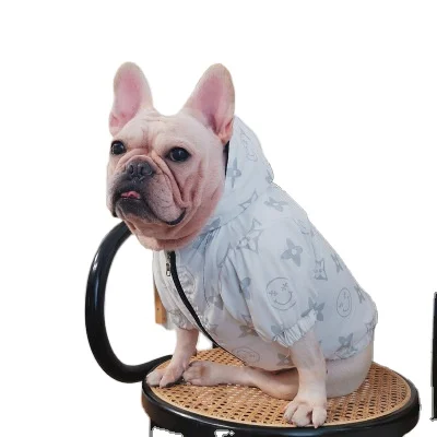 

Warm dog clothes pet coat thick reflective cotton hoodie autumn and winter pet clothing, 2 colors