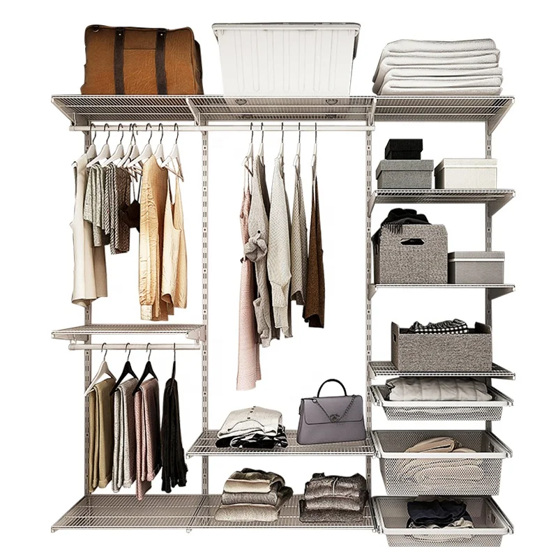 Venta al por mayor organizador de ropa en metal-Compre online los