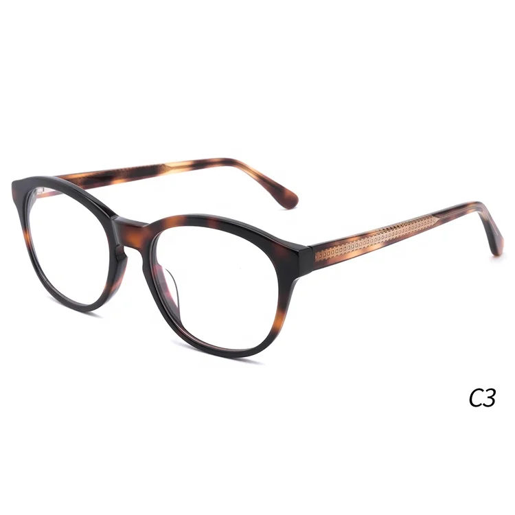 

High Quality Acetate Optical Frame Vintage Blue Light Glasses