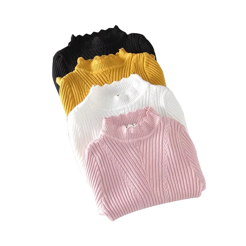 

New autumn fashion design elder girls ruffle sweater, Picture